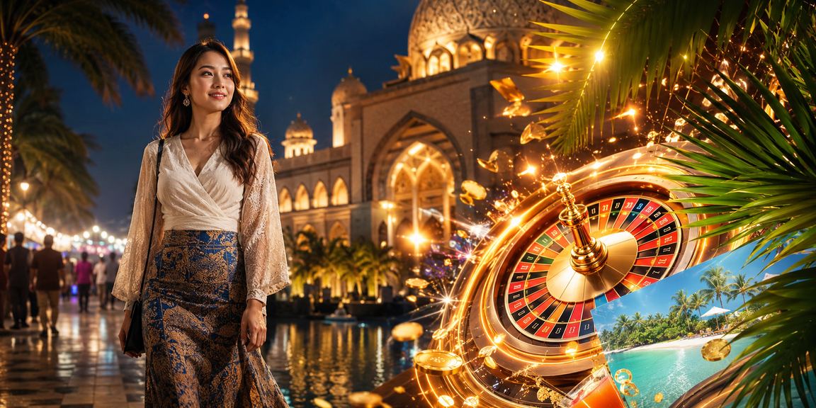Meja roulette dalam kasino dengan suasana menarik di Putrajaya